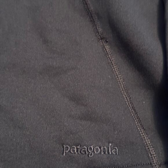 Patagonia Women's Black Quarter-Zip Sweater Fleece Medium - Picture 2 of 10